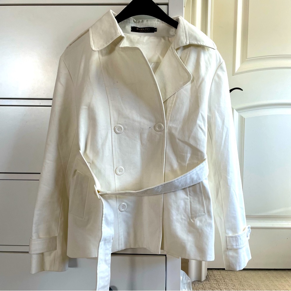 DABLJU by JINIY WOMEN BELTED JACKET